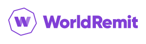 a purple text on a black background